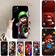 iPhone 12 13 Mini 12 Pro Max 13 14 Pro Max 14 Plus 17 air Q11 Luigi Soft black phone case