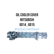 Oil Cooler Cover For Mitsubishi 6D14 / 6D15 Engine