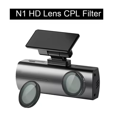 for DDPAI N1 Dual Dash Cam CPL Filter HD Lens Dust Protection Anti Glare CPL Filter