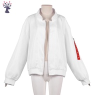 Tokyo Revengers Valhalla Kazutora Hanemiya White Jacket Coat Cosplay Costumes Men's LQZ g4QH