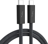 GOPALA Thunderbolt 4 Cable 1M/3FT, 8K Display USB C Thunderbolt Cable with 240W Fast Charging, 40Gb/s USB 4 Cable Compatible with iPhone 15/15Pro Max, MacBook Pro/Air, iPad, Dell, Hub, Docking