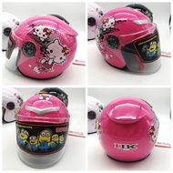 S-HM-131 -- IAR-MKS PLASTIC KIDS 13 HELMET  LIMITED DESIGN (FREE SIZE)