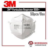 3M 9501+Particulate Respirator N95/P2 Face Mask 50pcs