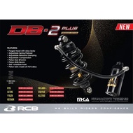 RCB RACING BOY MONOSHOCK DB2 DB-2 PLUS LINE Y15 / Y16 / LC135 / RS150 DB2+ BLACK EDITION - EXTRA SOF