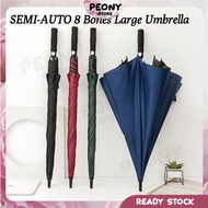 SEMI-AUTO 135CM EXTRA LARGE UMBRELLA 8 BONE OVERSIZE UMBRELLA SUNSCREEN UV BLOCK BIG SIZE PAYUNG BES