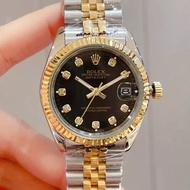 Stock baru【Datejust】 Rolex Jam tangan perempuan original 100% Automatik /Automatic women's Watch 32m