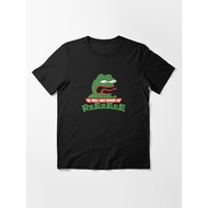 Plain T-Shirt Cartoon T-Shirt PEPE TMNT He Will Not Video Us