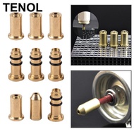 TENOL 3x Butane Filling Adapter Gas Tank Adapter Outdoor Easy to Install Nozzle Butane Tank Professi