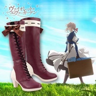 Violet Evergarden Cosplay Shoes Violet Evergarden Boots  Anime Cosplay Shoes
