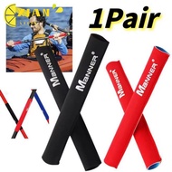 XIANS 1Pair Kayaking Oars Handle Cover, 25*5cm Diving fabric Canoe Paddle Grips Handle Cover,  4 Col