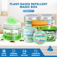 Plant-Based Pest Repellent Magic Box – Non-Toxic Indoor Repellent for Cockroach, Ants, Mosquito, Rat