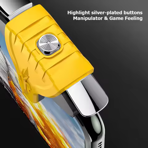 F01 1 Pair Gamepad Joystick Button Trigger PUBG Gaming Mobile Controller Shooter Electronic Machine 