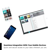 SYNOLOGY DS423 NAS DISKSTATION 4-BAYS NAS QUAD CORE PROCESSOR / DATA BACKUP HOME CLOUD  STORAGE