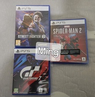 出售 PS5遊戲 快打6 蜘蛛2 GT7
