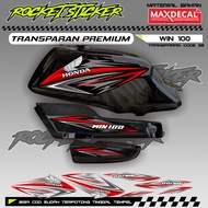 WIN Striping WIN Sticker Variation WIN UV TRANSPARENT CODE 38 PREMIUM MAXDECAL MATERIAL
