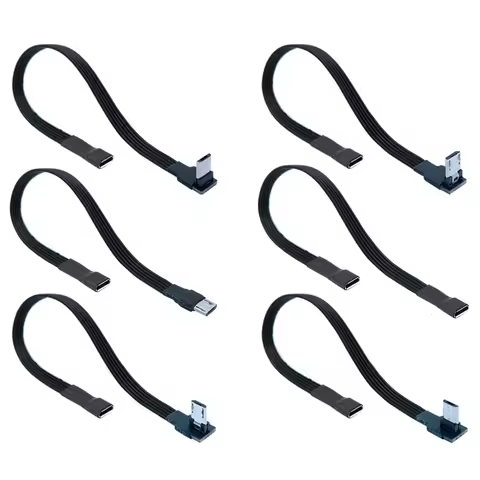 Hohe Qualität 5CM-100CM Micro USB 2,0 B 5pin Männlichen zu Weiblichen M/F Verlängerung Lade daten La
