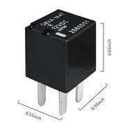 Relay G8VA-1A4T-R 2 Pcs (Pack of 1), G8VA1A4TR 4 Pins 12V DC 20A SPST Automotive Power Relay L5WO