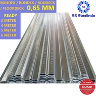 ALAS COR BONDEX-BONDEK-BONDECK-FLOORDECK GALVALUM-GALVANIS 0,65 MM