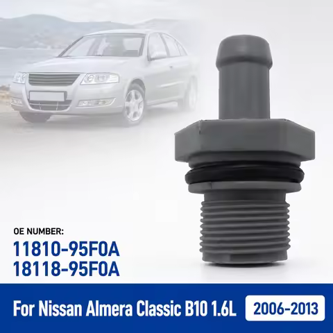 PCV Valve Positive Crankcase Vent Valve For Nissan Almera Classic B10 2006-2013 1.6L QG16 Sunny B10R
