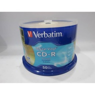 Verbatim 700 MB 52x CD-R AZO Gold Vinyl 50 Disc Spindle 63305 63305