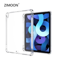 in stock Four Corners Thickened for iPad mini 6 with Pencil Holder Clear Case for iPad 10 TPU Soft B