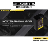 Nitecore Sony FW50 NP-FW50 Rechargeable Lithium Ion Battery — NC-BP001