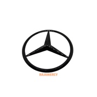 Mercedes Benz Glossy Black A Class W176 Logo Emblem Size 8.2Cm