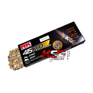 RK ORING CHAIN 415 KLO GOLD RK TAKASAGO RANTAI O-RING GOLD 122L / 132L