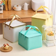 6/8 Inch Pearl Cotton Cake Insulated Bag Transport Pouch Cooler Storage Boxes Lunch Bags Thermal Pic