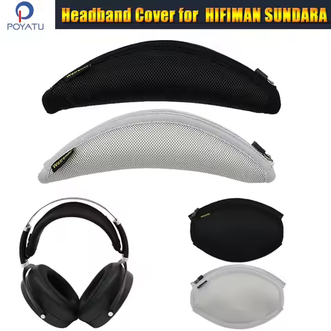 Zipper Headband Cover for HiFiMAN ANANDA Arya SUSVARA SUNDARA Headphone Replacement Headband Cushion