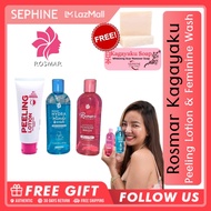 ROSMAR KAGAYAKU PEELING LOTION || ROSMAR FEMININE WASH W/ FREEBIE