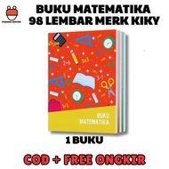 KIKY Small Square Mathematics Book 98 Sheets 1 School Box Book Original