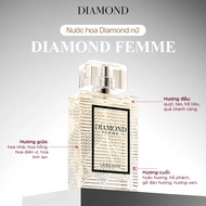 Nước Hoa Nữ/Nam Diamond Femme Hương Sang Trọng Quyến Rũ 45ml