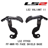 Helmet face shield base holder for LS2 VALIANT II helmet FF900 shield base holder for FF-MHR-95 shield use