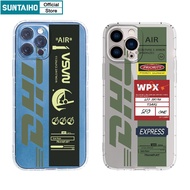 Suntaiho Aesthetic Trendy Casing DHL Graffiti Pattern Phone Case for Iphone 11 12 13 14 15 16 Pro Ma