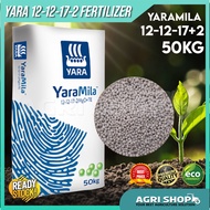 Agrishop YaraMila 12-12-17 +2MgO +TE (50KG) Baja YaraMila Compound Fertilizer Yara Baja Subur (50KG)