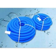 9 Meter Swimming Pool Neck Suction Pipe Black And White 1.5 Inch Interface PVC