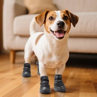 2025 Dog Leather Shoes Waterproof Wear-Resistant Teddy Poodle Small Dog Dog Shoes