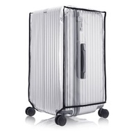 ALLEZ 奧莉薇閣 3:7拉鍊胖胖箱 29吋專用 透明行李箱保護套