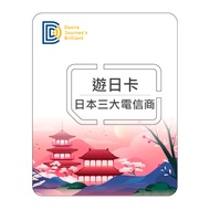 【DJB】桃苗選品—日本ESIM 遊日卡 4天 (每日1GB高速) 虛擬網卡