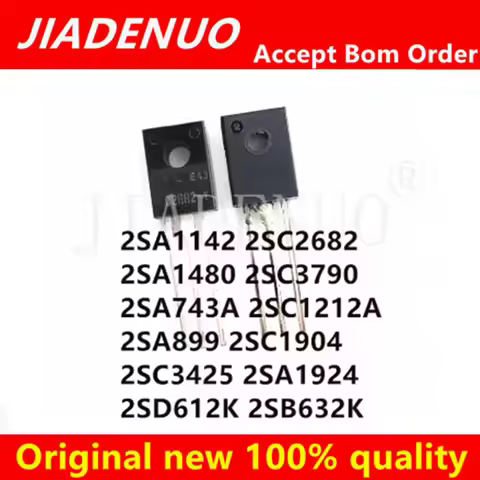 (5pcs)100% New 2SA1142 2SC2682 2SA1480 2SC3790 2SA743A 2SC1212A 2SA899 2SC1904 2SC3425 2SA1924 2SD61