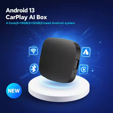 Wireless Android Ai Box for CarPlay with Google Play Store Support Plug and Play Operation Applicabl