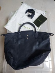 Longchamp Le Pliage Xtra 藍色-全皮