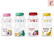 155 Vitagen Yakult Transparent Fancy Design Water Bottle | Portable Unique Aesthetic Drinking Cup | 