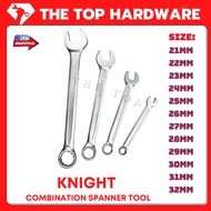*READY STOCK* KNIGHT COMBINATION SPANNER WRENCH COMMON RING 21mm 22mm 23mm 24mm 25mm 26mm 27mm 28mm 