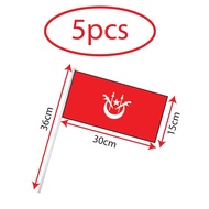 5PCS Kelantan Hand Hold Flag, Hand Held Flag, Hand Flag, Bendera Tangan Kelantan