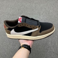 Travis Scott x Low OG TS SP Low Top Deep Brown AJ1 Basketball Shoes, Sports Shoes, Tennis Shoes, Run