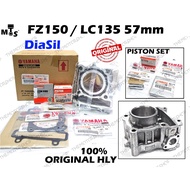 👍100% ORIGINAL YAMAHA HLY DiASil FZ150 FZ FZ150 FZ150i STANDARD LC135 57MM CERAMIC BLOCK LC CYLINDER