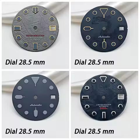 28.5mm Watch Dial Nh35 Dial For Nh35 Nh36 4R 6R Movement