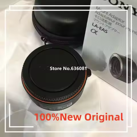 New Original LA-EA5 35mm Full-Frame A-Mount Lens Adapter For Sony A7RM4 A7SM3 A9M2 A7RM3 A7M3 A9 A65